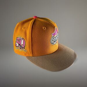 Myfitteds New Era Baltimore Orioles Fitted Hat 50th Anniversary Size 7 1/4 MLB